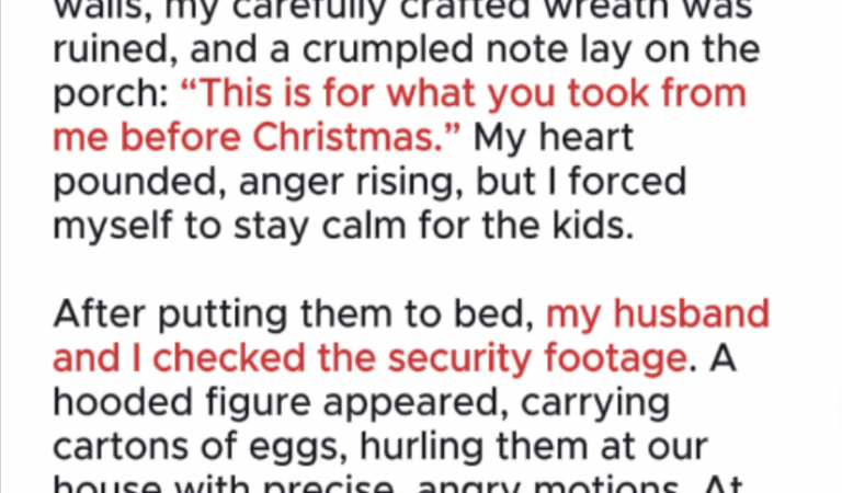 Our Family Came Home from a Christmas Getaway to Find Our House Egged — I Couldn’t Believe Who Was Behind It