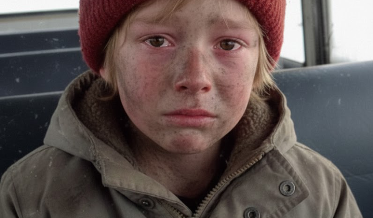 I Noticed a Little Boy Crying on My School Bus — What I Saw on His Hands Made Me Act Immediately
